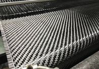 i materiali da costruzione della fibra del carbonio del tessuto di saia 6K rotolano resistente agli urti
