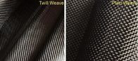 Tessuto unidirezionale dell'abbigliamento della fibra del carbonio della tela del tessuto della fibra del carbonio