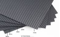 La fibra solida del carbonio del carbonio dei prodotti ad alta densità della fibra riveste 0.2mm - 6mm