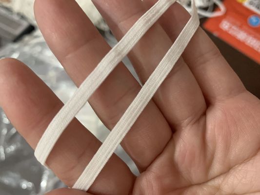 Corda intrecciata dell'elastico della maschera di inquinamento del piano 3.0mm